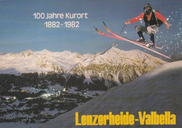 Suisse --VAZ / OBERVA --Lenzerheide-Valbella ---100 Jahre Kurort 1882-1982 --ski -- - Vaz/Obervaz