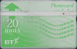 UK - British Telecom L&G  BTD044 - 9th Issue Phonecard Definitive - 20 Units - 344A - BT Emissioni Definitive