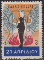 Allégorie - GRECE - Révolution Nationale - N° 937 - 1967 - Gebruikt