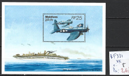 MALDIVES BF 331 ** Côte 8 € - Maldivas (1965-...)