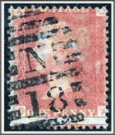 QV 1868 SG43  44, 1d Penny Red, Good Used, Plate 71 (OA) Hrd1 - Gebruikt