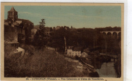 Lusignan Vue Generale Et Usine De Vauchiron - Lusignan