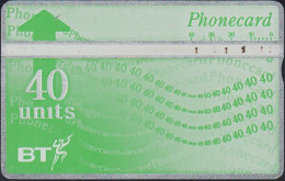 UK - British Telecom L&G  BTD045 - 9th Issue Phonecard Definitive - 40 Units - 271A - BT Emissioni Definitive