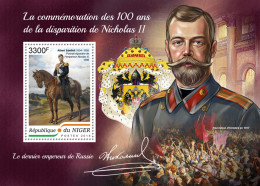  NIGER 2018 MNH  Nicholas II  Michel Code:  5942 / Bl.889. Yvert&Tellier Code: 914 - Nigeria (1961-...)