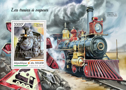  NIGER 2018 MNH  Steam Trains  Michel Code:  5912 / Bl.883. Yvert&Tellier Code: 916 - Nigeria (1961-...)