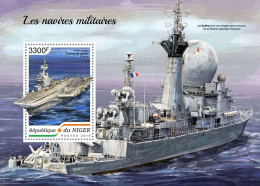  NIGER 2018 MNH  Military Ships  Michel Code:  5917 / Bl.884. Yvert&Tellier Code: 917 - Nigeria (1961-...)