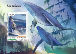  NIGER 2018 MNH  Whales  Michel Code:  5892 / Bl.879. Yvert&Tellier Code: 929 - Nigeria (1961-...)