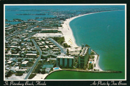 1 AK USA / Florida * Blick Auf St Petersburg Beach - Luftbildaufnahme * - St Petersburg