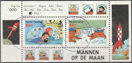 Nederland 1999, Gestempeld USED, NVPH Kuifje, Tintin - Oblitérés