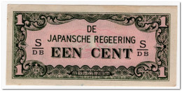 NETHERLANDS INDIES,JAPANESE GOVERNEMENT,1 CENT,1942,P.119b,XF - Nederlands-Indië