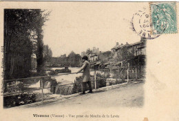 Vivonne Vue Prise Du Moulin De La Levée - Vivonne