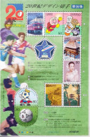 Japan 2000, 20th Century, MNH Unusual Sheetlet - Ungebraucht