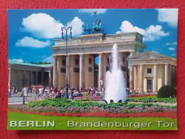 TARJETA POSTAL POST CARD CARTE CARTOLINA POSTALE POSTKARTE GERMANY ALEMANIA DEUTSCHLAND BERLIN BRANDENBURGER TOR PUERTA. - Brandenburger Tor