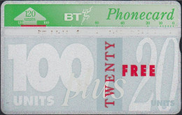 UK - British Telecom L&G  BTD050 - 10th Issue Phonecard Definitive 100+20 (Bonus Units) - 120 Units - 423D - BT Definitieve Uitgaven