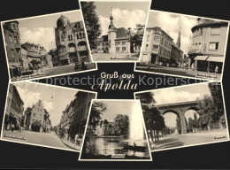 72442592 Apolda Bahnhofstrasse Rathaus Viadukt Apolda - Apolda