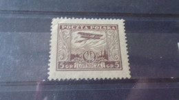 POLOGNE YVERT N° PA 4* - Unused Stamps