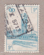 1953 TR345 Gestempeld.Noord-zuidverbinding Te Brussel. - Usati