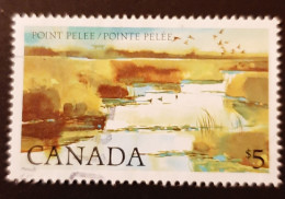 Canada 1983  USED  Sc937,  5$ Point Pelee National Park - Gebraucht