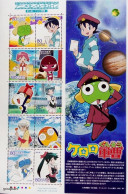 Japan 2010, Animation Hero And Heroine Series - Keroro Gunso, MNH Sheetlet - Nuovi