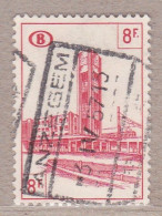 1953 TR344 Gestempeld.Noord-zuidverbinding Te Brussel. - Usati