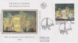 Enveloppe  FDC  1er Jour    SUEDE   Emission  Commune   Avec   La   FRANCE     1994 - Joint Issues