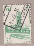 1953 TR343 Gestempeld.Noord-zuidverbinding Te Brussel. - Used