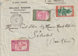 Soudan Français Lettre Bamako Pour La France 1939 - Brieven En Documenten