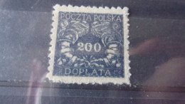 POLOGNE YVERT N° TAXE 30 - Taxe