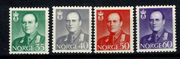 Norge 1962  Yv. 429/432** (zonder / Sans 428), MNH - Nuovi