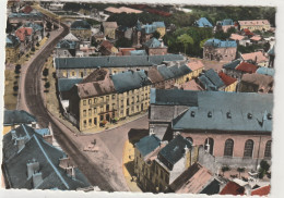 En Avion Au Dessus De :LANDRECIES- Avenue Foch  105x150 Dentelée Glacée Ed. Lapie  N° 3 - Landrecies