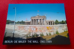 POSTAL POST CARD CARTE CARTOLINA POSTALE POSTKARTE GERMANY DEUTSCHLAND BERLIN DIE MAUER THE WALL EL MURO MUR 1961-1989. - Berlijnse Muur