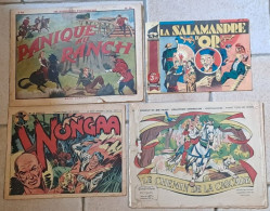 RECITS COMPLETS Lot De 4RC Collection CENDRILLON 1947 AVENTURIERS D AUJOURD HUI N°96 EM N°3 Supplément De ZORRO N°14 48 - Lots De Plusieurs BD