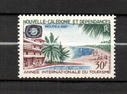 New Caledonia 1967 Old Tourism Stamp (Michel 436) Nice MNH - Ungebraucht