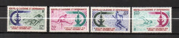 New Caledonia 1966 Old Set Olympic/sports Stamp (Michel 428/31) Nice MNH - Ongebruikt