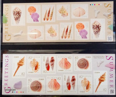 Japan 2015, Shells, Two MNH S/S - Unused Stamps