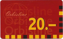 Switzerland: Prepaid Orbisline - Logo (10 Access Nummern) - Svizzera