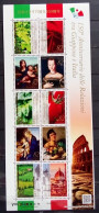 Japan 2016, 150 Years Diplomatic Relations With Italy, MNH Sheetlet - Nuevos