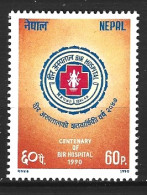 NEPAL. N°475 De 1990. Hôpital. - Medicina