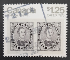 Canada 1978  USED  Sc756,  1.25$ From Souvenir Sheet, NO TAG - Usados