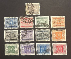 - Francobolli Italia Segnatasse 1934 Con Fasci - Taxe