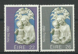 Ireland 1982 Christmas Y.T. 485/486 ** - Unused Stamps