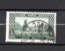 Morocco (France) 1917 Old High Value 5 Fr. Def. Stamp (Michel 36) Used - Gebruikt