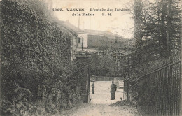 Vanves * L'entrée Des Jardins De La Mairie * Au Dos CACHET Hôpital Auxiliaire à Chatillon Sous Bagneux - Vanves