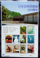 Japan 2019, 100th Anniversary Of The Japan Art Academy, MNH Sheetlet - Ongebruikt