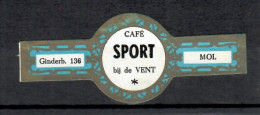 CAFE SPORT - BIJ DE VENT - MOL - Bagues De Cigares