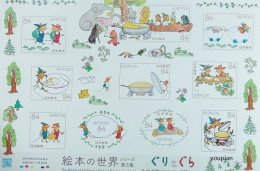 Japan 2019, Children's Picture Books, MNH Unusual S/S - Neufs