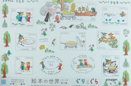Japan 2019, Children's Picture Books, MNH Unusual S/S - Unused Stamps