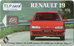 TLPCHIP : LP35 (SI6) RENAULT Red 30u USED - Portugal