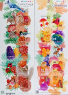 Japan 2019, Autumn Greetings, Two MNH Sheetlets - Unused Stamps