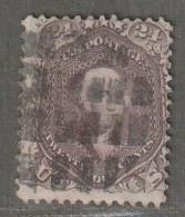 Etats-Unis D'Amérique - N°24 Obl (1861) G.Washington : 24c Violet-brun - Used Stamps